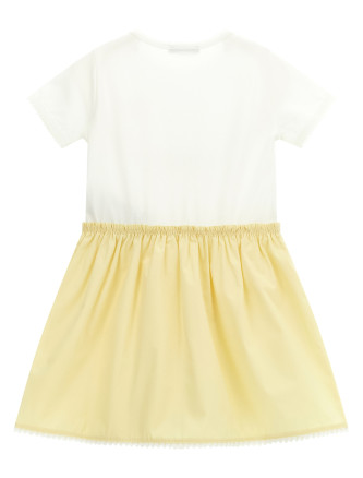 Платье MONCLER ENFANT Logo patch dress (L19518I000078790AF01) #