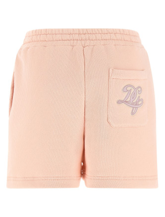 Шорты DOLCE & GABBANA Logo patch shorts (FTC90ZGDDMIF0372) #