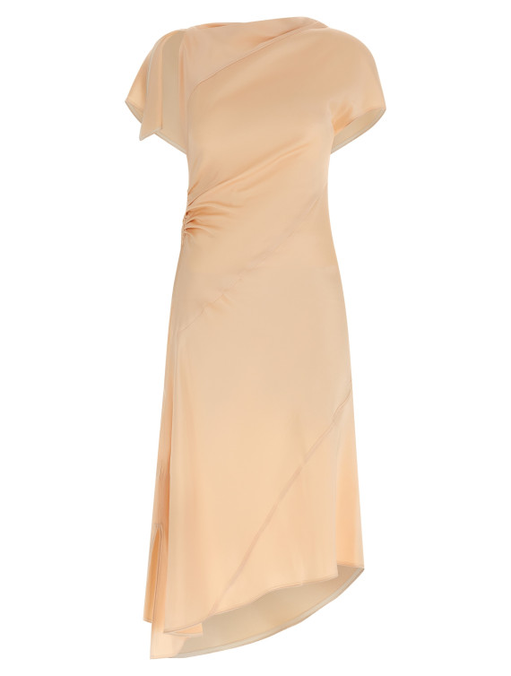 Платье миди VICTORIA BECKHAM 'Asymmetric Twist' (1226WDR007294BBLOSSOM) #1