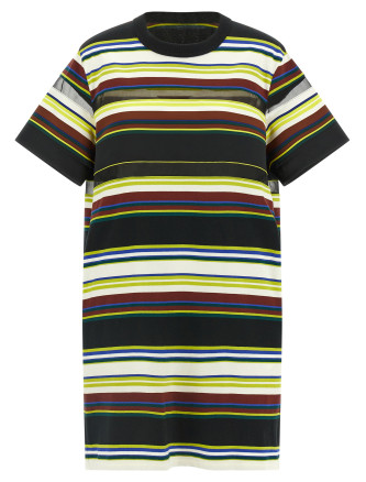 Мини-платье SACAI T-shirt dress