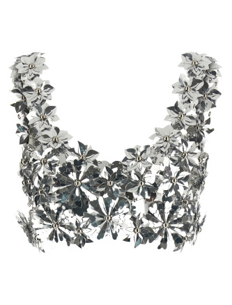 Вечерний топ PACO RABANNE Bralette top