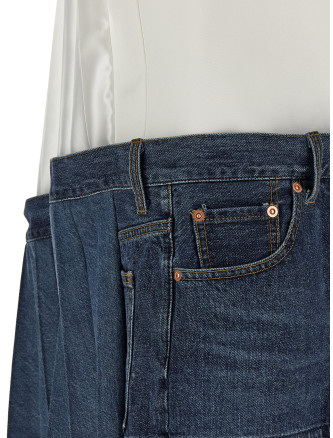Мини-платье SACAI Denim dress (2608462160) #