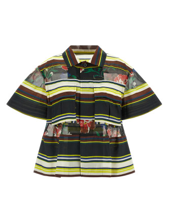 Рубашка SACAI 'Pattern Mix'