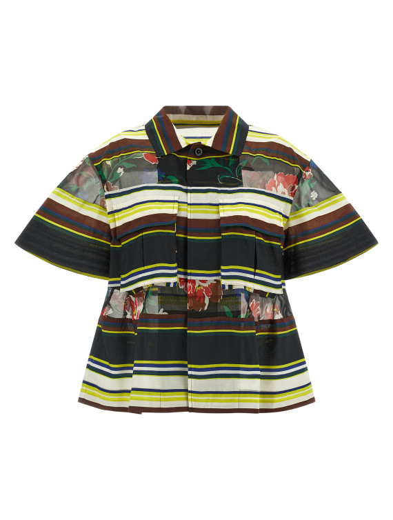 Рубашка SACAI 'Pattern Mix' (2608526020) #1