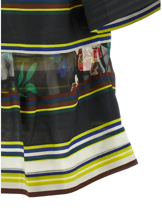 Рубашка SACAI 'Pattern Mix' (2608526020) #