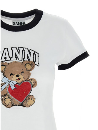 Футболка GANNI 'Bear' (T4061151) #