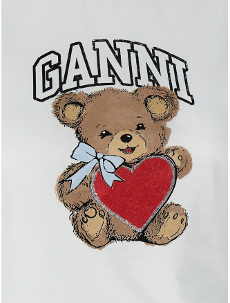 Футболка GANNI 'Bear' (T4061151) #