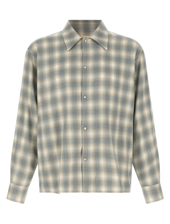 Рубашка SECOND/LAYER Check dégradé shirt (401104) #1