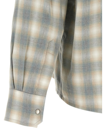 Рубашка SECOND/LAYER Check dégradé shirt (401104) #
