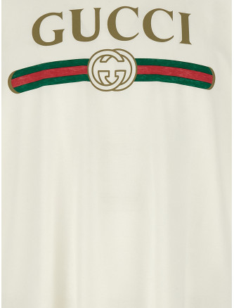 Футболка GUCCI 'Gucci Web' 'Incrocio GG' (865015XJHUF9280) #
