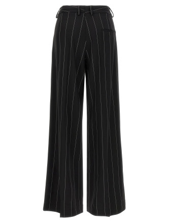 Брюки FEDERICA BONIFACI Pinstripe pants (PA010GESSATO) #