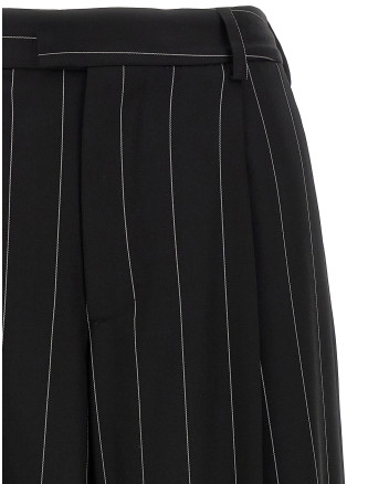 Брюки FEDERICA BONIFACI Pinstripe pants (PA010GESSATO) #