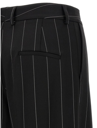 Брюки FEDERICA BONIFACI Pinstripe pants (PA010GESSATO) #