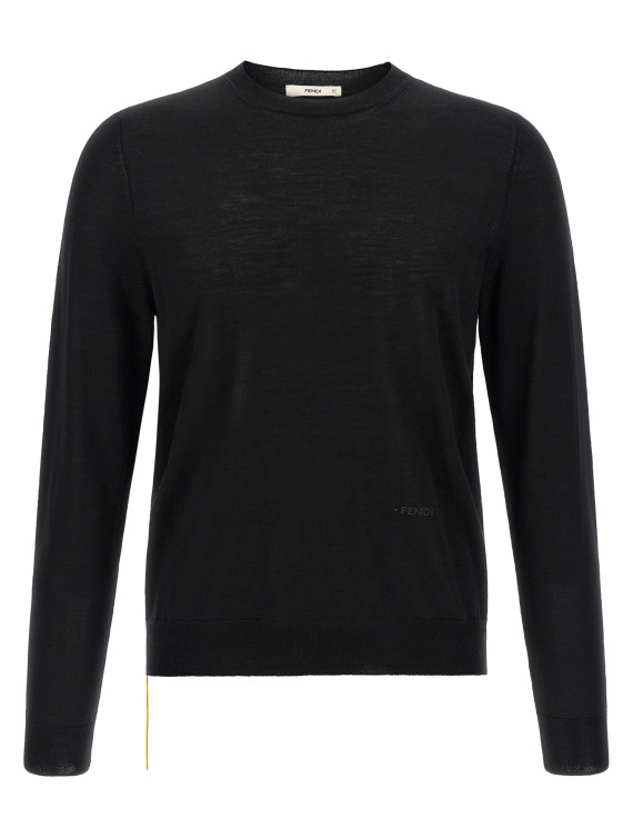 Свитер FENDI Yellow stitching sweater with visible thread (FZX203B1Q2F0QA1) #1