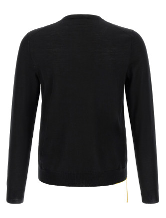 Свитер FENDI Yellow stitching sweater with visible thread (FZX203B1Q2F0QA1) #
