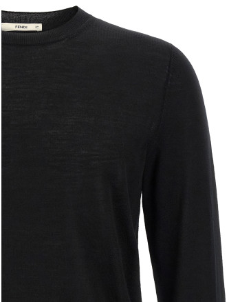 Свитер FENDI Yellow stitching sweater with visible thread (FZX203B1Q2F0QA1) #
