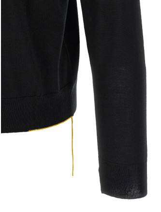 Свитер FENDI Yellow stitching sweater with visible thread (FZX203B1Q2F0QA1) #