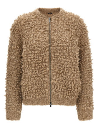 Куртка PESERICO Lurex bouclé bomber jacket