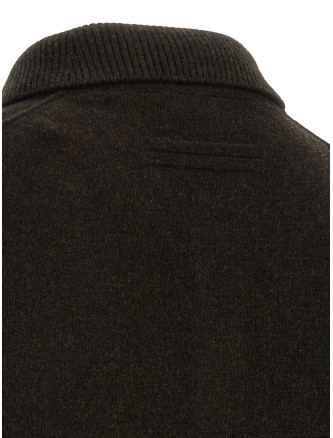 Поло ZEGNA Wool and Cashmere polo shirt (UIB60A4132M99) #