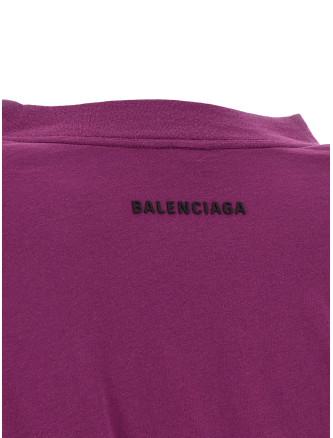 Футболка BALENCIAGA Pleated pattern t-shirt (A009D9TUVB25100) #