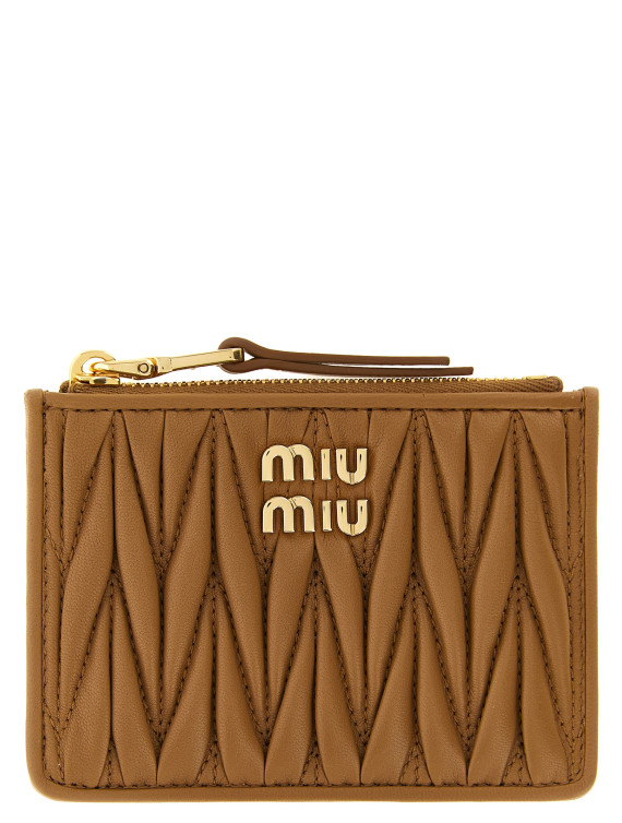 Кошелёк MIU Matelassé nappa cardholder (5MC093AFPPF098L) #1