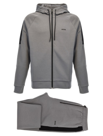 Logo print tracksuit