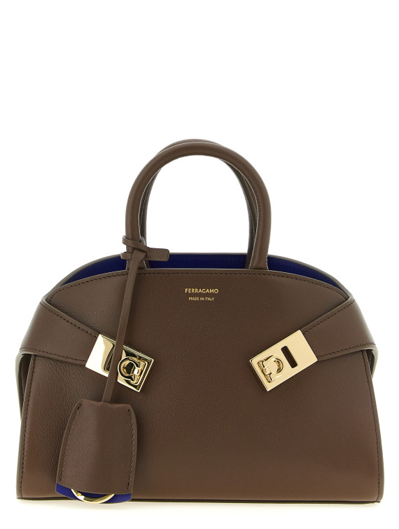Сумка FERRAGAMO 'Hug bicolor (XS)' (781703CLAYLAPIS) #1