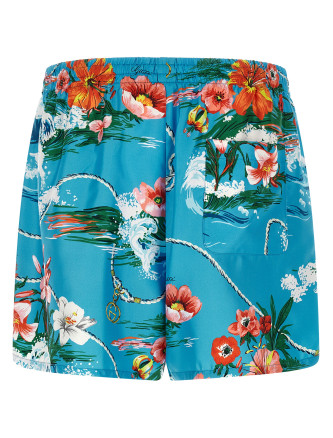 Шорты GUCCI floral print shorts (A003TUZAVCO4020) #