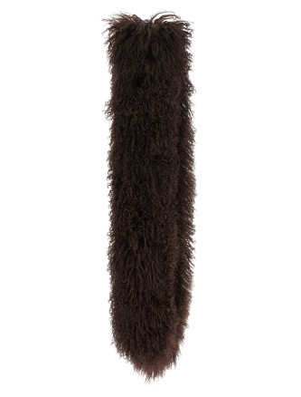 Шарф YVES SALOMON Mongolian sheepskin scarf