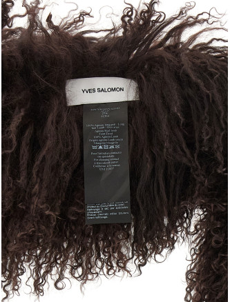 Шарф YVES SALOMON Mongolian sheepskin scarf (27W26WAA629XXAGMOA2197) #