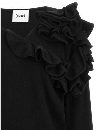 Свитер NUDE Ruffled sweater (1101W2609309) #