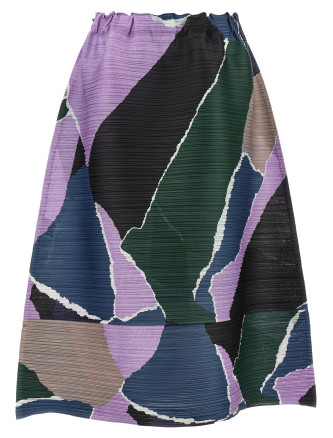 Юбка миди PLEATS PLEASE ISSEY MIYAKE 'Surprise!'