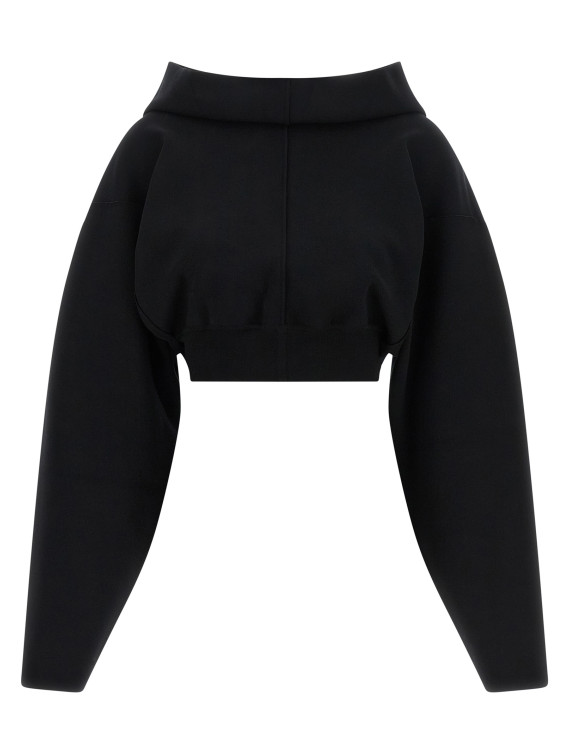 Худи RICK OWENS Cropped hoodie (RO02F5689KST09) #1