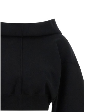 Худи RICK OWENS Cropped hoodie (RO02F5689KST09) #