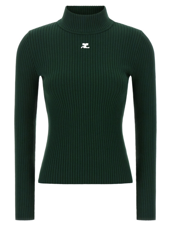 Свитер COURREGES 'Reedition Rib Knit' (PERMPU022FI00018081) #1