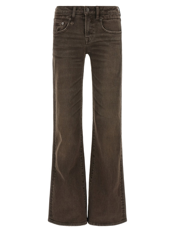 Джинсы R13 'Boy Flare' (R13WD090D480AWORNCHOCOLATEBROWNSTRETCH) #1