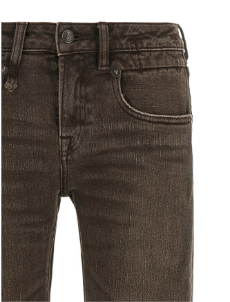 Джинсы R13 'Boy Flare' (R13WD090D480AWORNCHOCOLATEBROWNSTRETCH) #