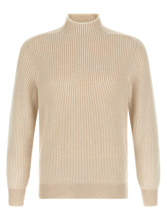 English ribbed sweater