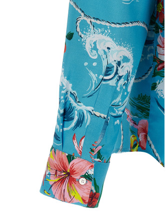 Рубашка GUCCI floral print shirt (870767ZAU484020) #