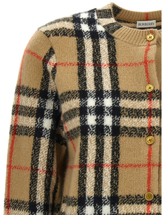 Кардиган BURBERRY 'Clara' (8135242SANDIPCHECK) #