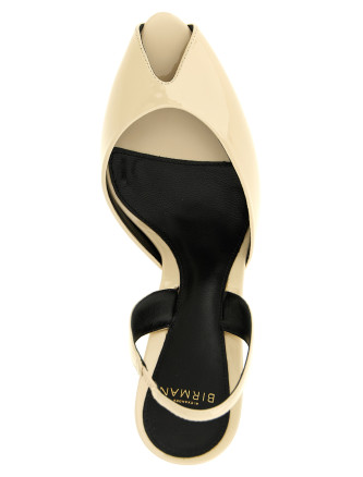 Каблуки средней высоты ALEXANDRE BIRMAN 'Miranda' (B3630500010001EGGSHELL) #