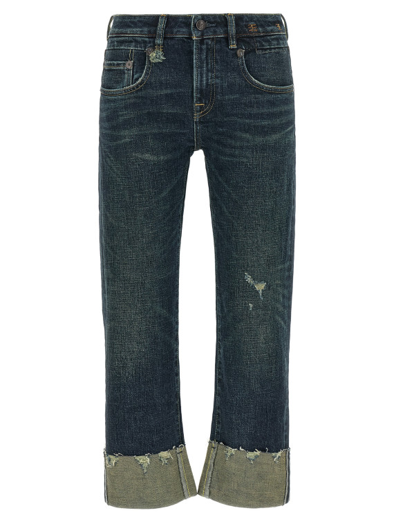 Джинсы R13 Turn up jeans (R13W0092D345DHOYTBLUESTRETCH) #1
