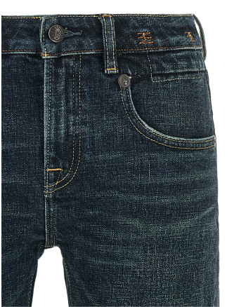 Джинсы R13 Turn up jeans (R13W0092D345DHOYTBLUESTRETCH) #
