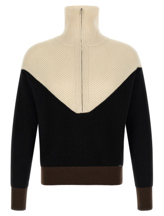 Свитер KITON Color-block sweater