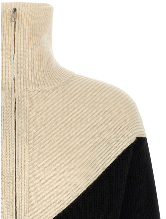 Свитер KITON Color-block sweater (D62932K0579L01NEROCAMMELLOPANNA) #