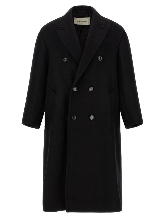 Пальто AMI PARIS Gabardine coat (HCO458WV0078001) #1