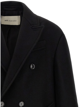 Пальто AMI PARIS Gabardine coat (HCO458WV0078001) #