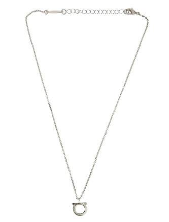 Ожерелье FERRAGAMO 'Gancini Strass' (696657DIA12OL) #