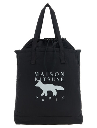 Шоппер MAISON KITSUNE Drawstring shopping bag