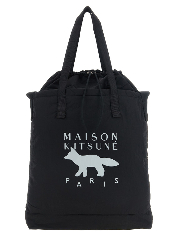 Шоппер MAISON KITSUNE Drawstring shopping bag (MRUBT07OF0066P199) #1